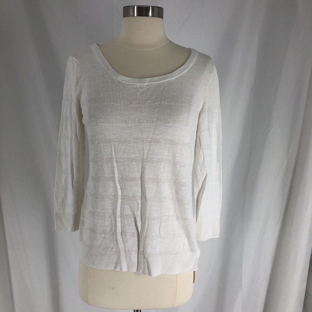 Banana Republic Ivory Women’s Sweater Size Medium